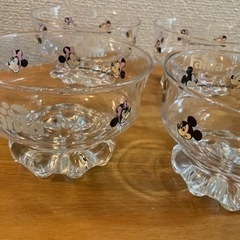 大幅値下げ🌟非売品　ディズニー ファンタ ガラス デザートボウル の画像
