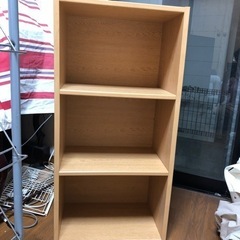 【美品】三段カラーBOX
