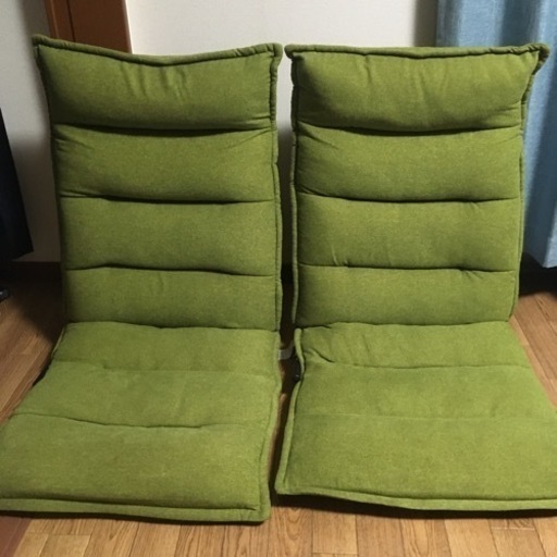 座椅子　2点セット【お値下げしました　3500円→3000円→2000円】