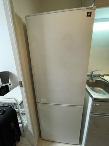 【12月3日まで限定販売！】冷蔵庫　SHARP SJ-PD27D-W