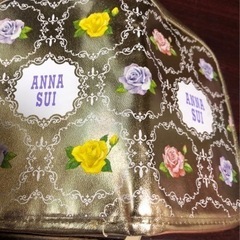【ANNA SUI薄型ポーチ】美品です♪の画像