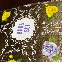 【ANNA SUI薄型ポーチ】美品です♪の画像