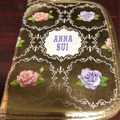 【ANNA SUI薄型ポーチ】美品です♪