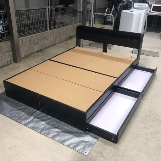 軽でも運べるダブルベッド