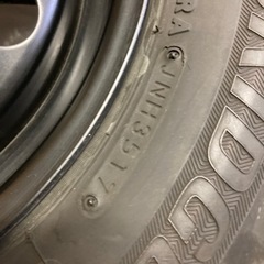 ブリジストン 145/R12/6PR スタッドレス 現状渡しの画像