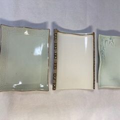 和風プレート皿　3種（あげます）