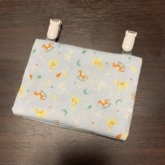 1.子供用 クリップ式ティッシュポーチ(ハンドメイド)