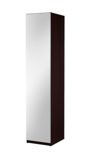 IKEA クローゼット PAX ブラック 鏡の扉