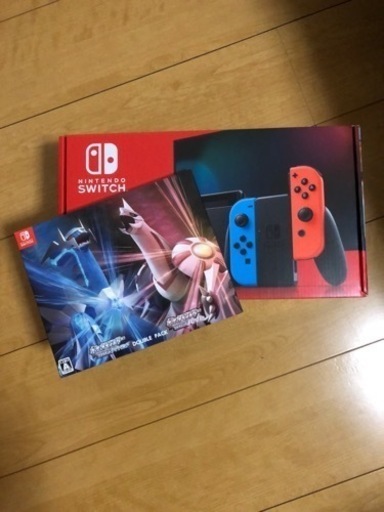 任天堂Switch本体とポケモンダイヤモンド&パール