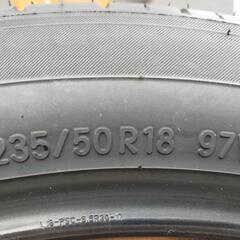 2021年製 TOYOタイヤ ４本セット 235/50r18 アルファードの画像