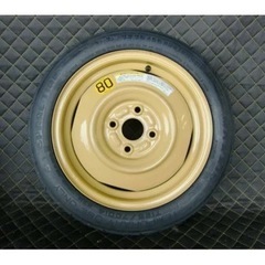 スズキ スペアタイヤ テンパータイヤ T125/70/14