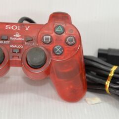 プレステ1.2アナログコントローラー 赤