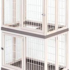 木製キャットケージ 2段