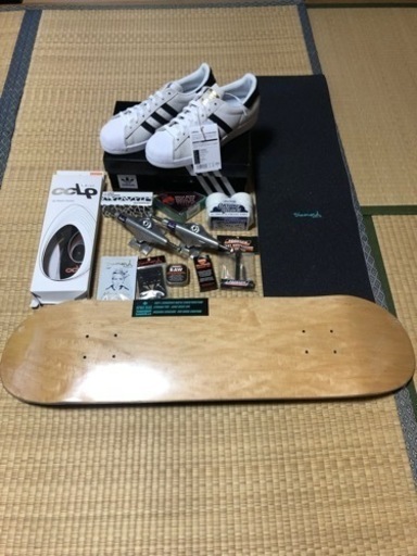 新品未使用 送料無料 スケートボード　引退コンプリートセット