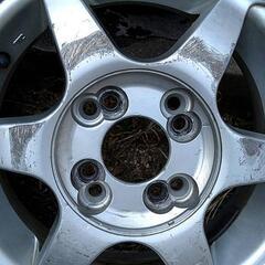 【お取引中】スタッドレスタイヤホイールセット 155/65/R13の画像