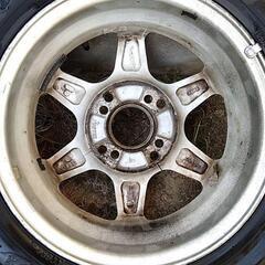 【お取引中】スタッドレスタイヤホイールセット 155/65/R13の画像
