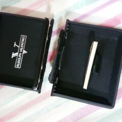 美品 ルドルフヴァレンチノ ネクタイピン 色 シャンバンゴールドの画像