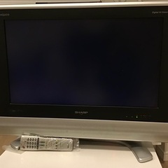 AQUOS 26インチ 液晶テレビ 〜取りに来られる方〜