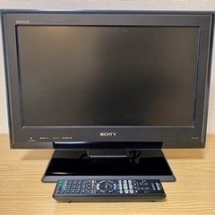 【テレビ】SONY BRAVIA 19インチ