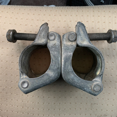 単管クランプ　単管パイプ　車庫　足場　駐車場　物置　DIY 倉庫