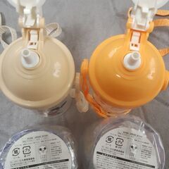 ツムツム　ミッキー＆ミニー　水筒セット　ディズニープリンセス　未使用コップ　の画像