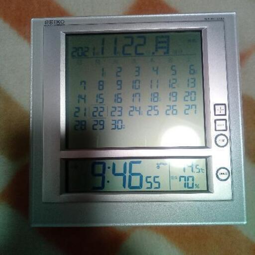 極美品SEIKO電波時計