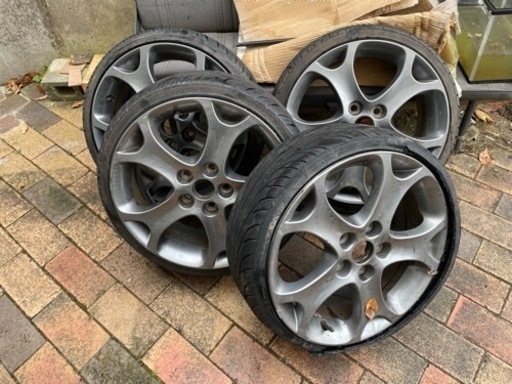 185/35R17 マツダ　プレマシー　純正ホイール