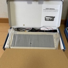 12.2inchバイザーモニター左右セット　ベージュ色