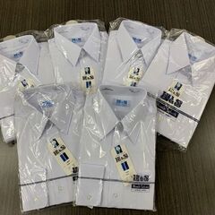 祝入学　School ワイシャツ　長袖 6着　/　サイズ155A...