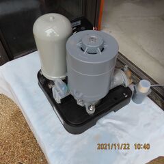 値下げ！美品！通電確認　カワエース　N3-256SH 　自家使用後、約１０年倉庫保管品　２００７年製　呼び出力250W　定格電圧100V　周波数60Hz フランジ口径　吸い込み管25mm　吐き出し管25mm 値下げ！美品！通電確認 カワエース N3-256SH 自家使用後、約10年