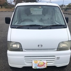 スクラム軽トラ　車検残１年８か月付4WD AC付