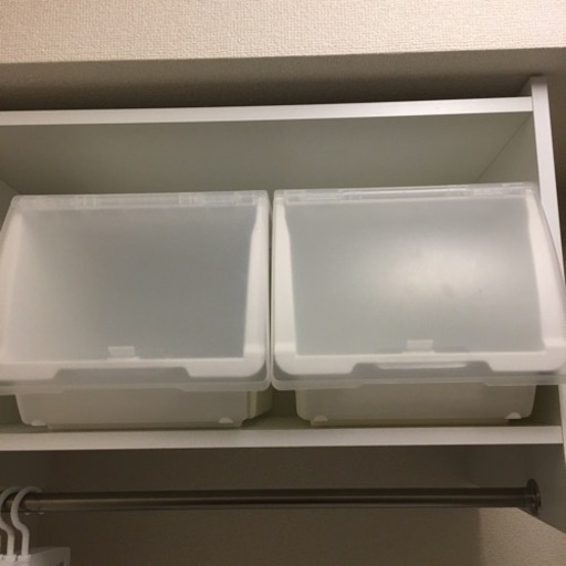 ニトリ　蓋つき収納ケースセット