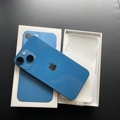 iPhone13mini 128g SIMフリー　ブルーの画像