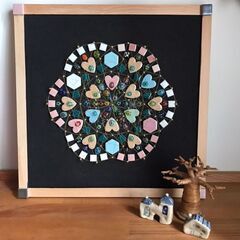 ★☆彡　Xmasマーケット＆糸掛けアート作品展示　★☆彡 - 展示会