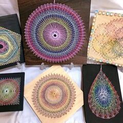 ★☆彡　Xmasマーケット＆糸掛けアート作品展示　★☆彡 − 長野県