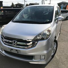 ステップワゴンスパーダ*H21*S*新規車検付き*キーレス*HD...