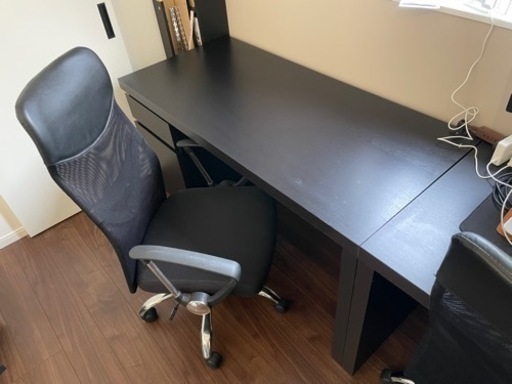 引き渡し先決まりました！ デスク＆チェアSET(2ペア)