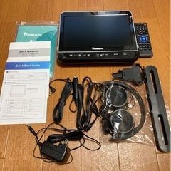 NAVISKAUTO ヘッドレストモニター HDMI 入力 10...