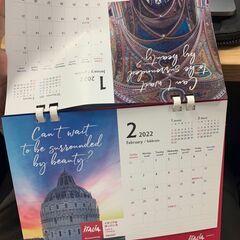 【新品未使用】2022年のカレンダーの画像