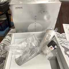 未使用品 HITACHI 泡立て 洗顔 エステ Hada CRiE 熊野筆 WB-K01 洗顔
