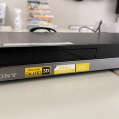SONY 500GB 1チューナー ブルーレイレコーダー BDZ...
