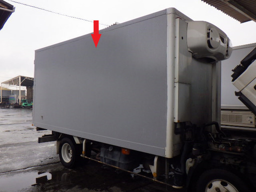 冷蔵冷凍 ボデー 2ｔ 小型 箱 コンテナ 物置 DIY 倉庫 トラックコンテナ ガレージ（No.31719）