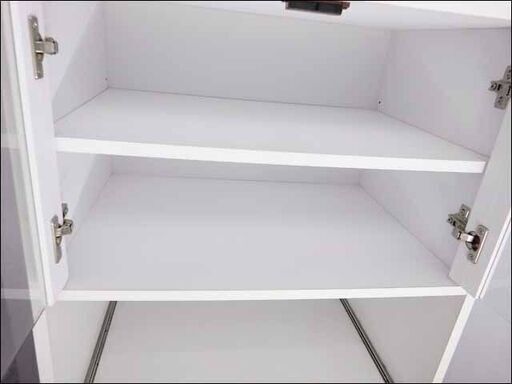 食器棚 フクダクラフト KZS-NLPJ ホワイト レンジボード (トップ新札幌