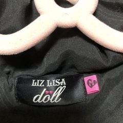 LIZLISA可愛い黒のジャンパーの画像