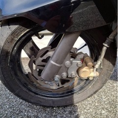ヤマハ グランドアクシス SB01J 街乗り仕様　マロッシハイスピードプーリー 200mmディスクローター nanhsingスポーツマフラーの画像