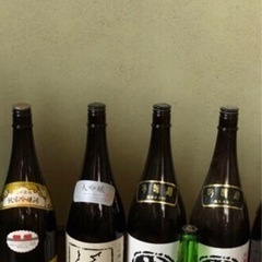 名酒の空瓶