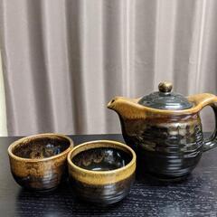 和モダン　急須湯呑セット