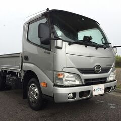 【コミコミ価格】2tトラック　日野 デュトロ　アイドリングストップ　キーレス　ディーゼル　軽油　車検R4.6.25　0600の画像