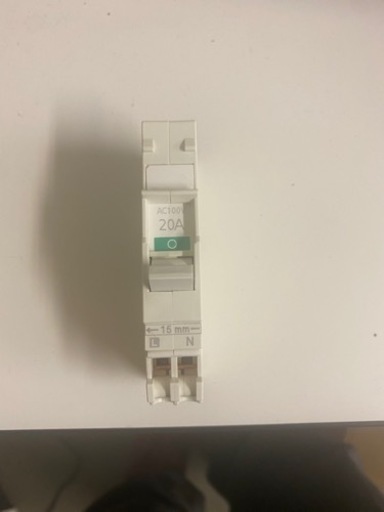 Panasonicコンパクトブレーカー 2P2E 20A AC100V