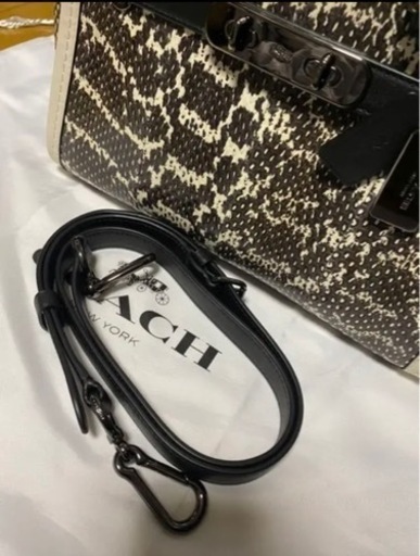 本日処分　COACH ハンドバック　パイソン